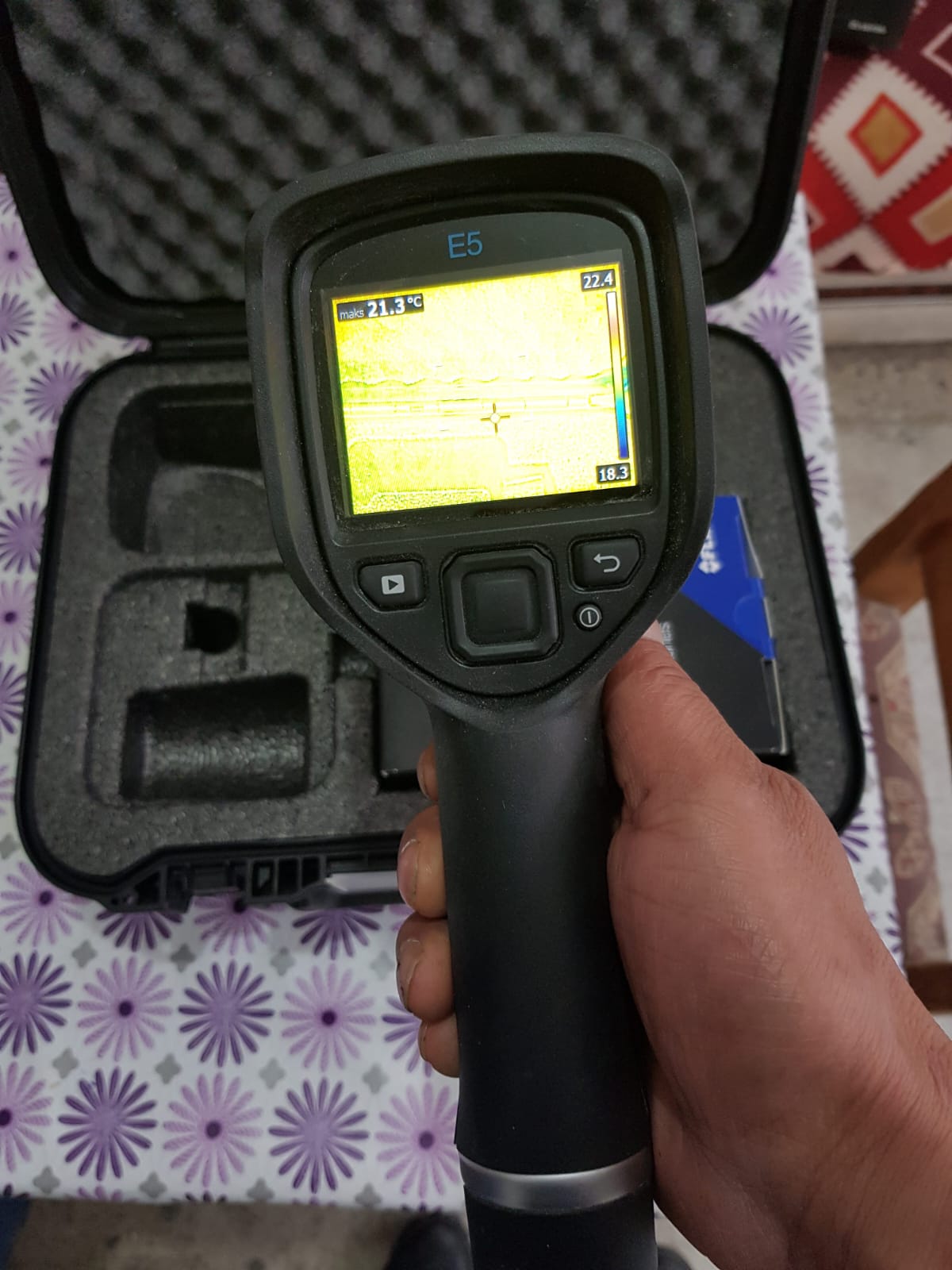 Termal ve nem ölçümü ile kaçak analizi